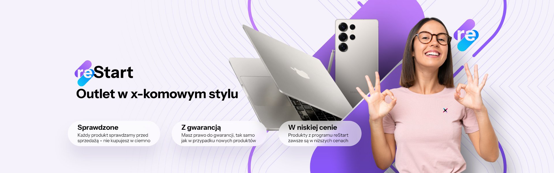 reStart - outlet produktów samsung w xkomie