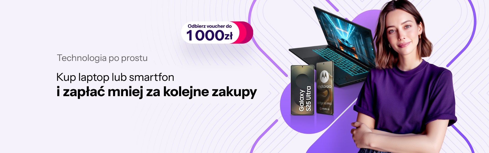 Kup laptop lub smartfon i zapłać mniej za kolejne zakupy