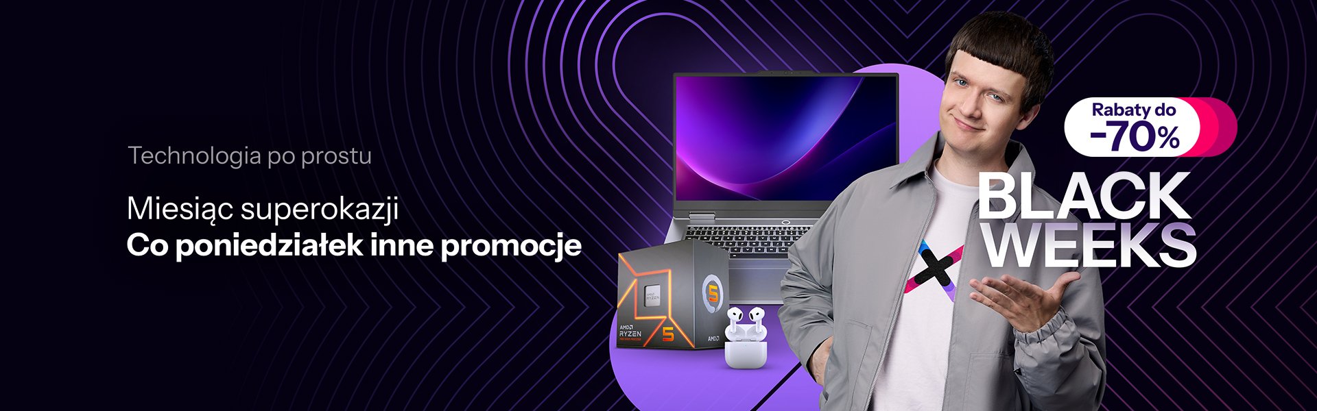 Black Weeks - Miesiąc superokazji, co poniedziałek inne promocje
