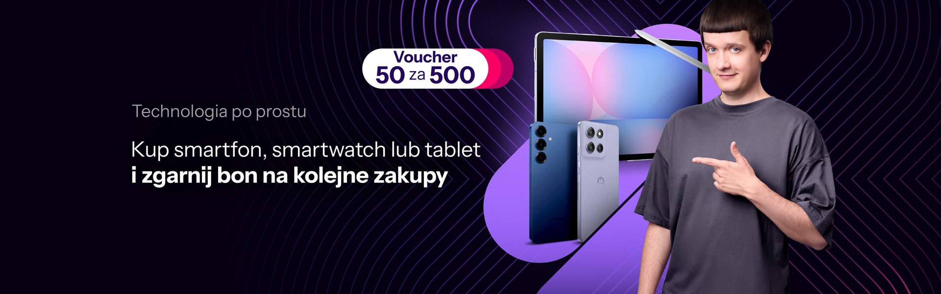 Zyskaj do 1000 zł - Kup wybrane urządzenia mobilne i zgarnij voucher na kolejne zakupy