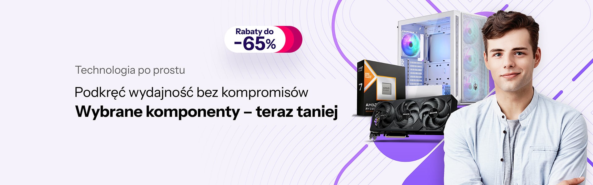 Komponenty teraz taniej! Rabaty do -65%