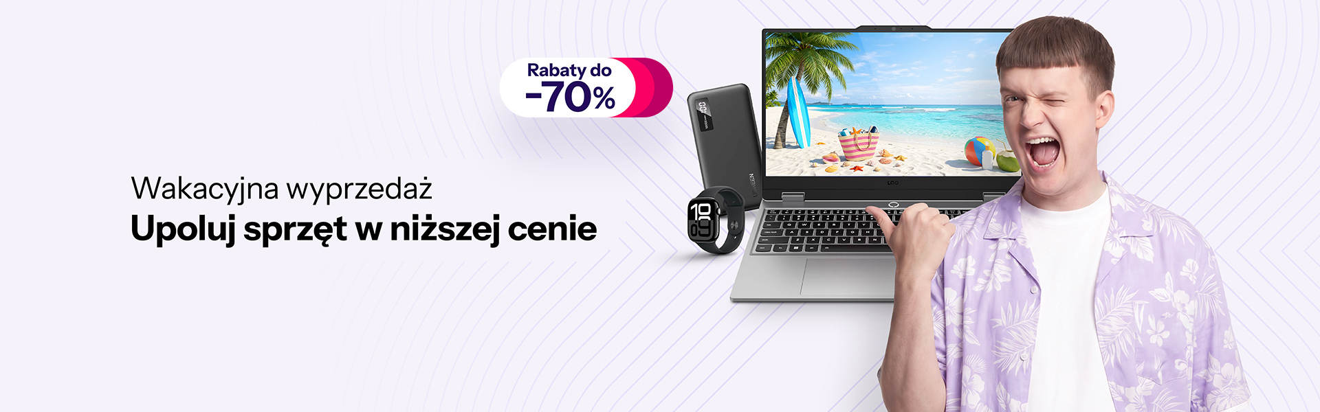 Wyprzedaż Wakacyjna - Rabaty do -70%