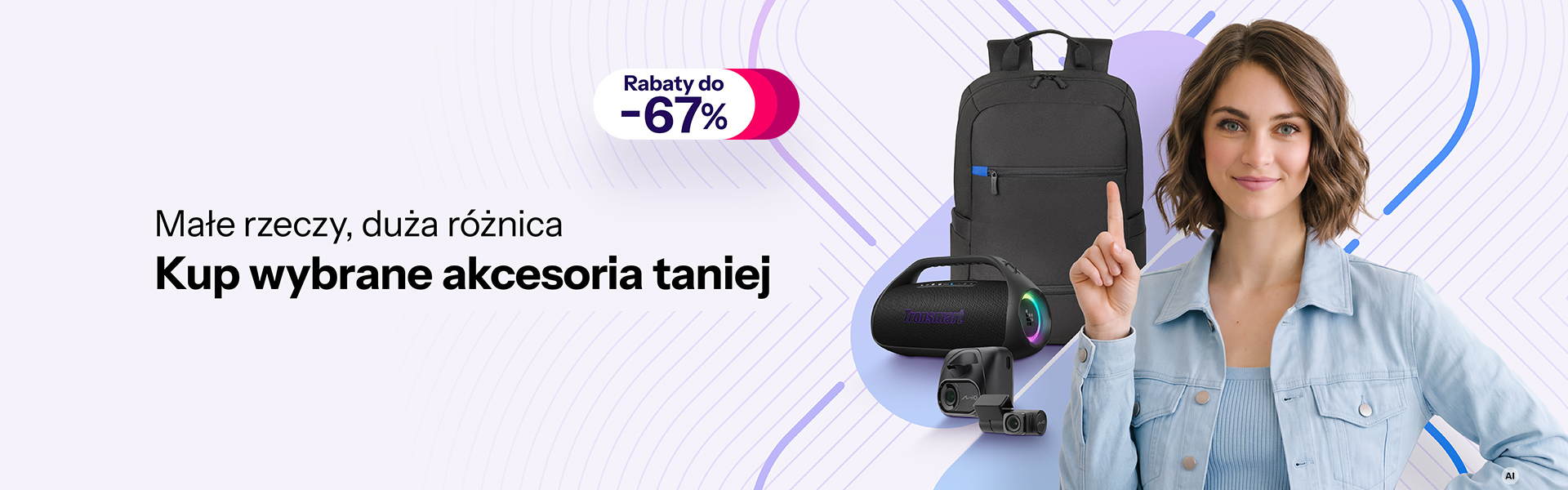 Kup wybrane akcesoria taniej!